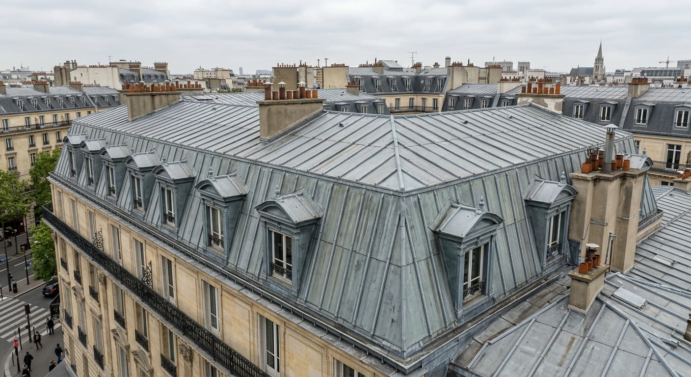 Zinc Joint Tasseaux Rénovation