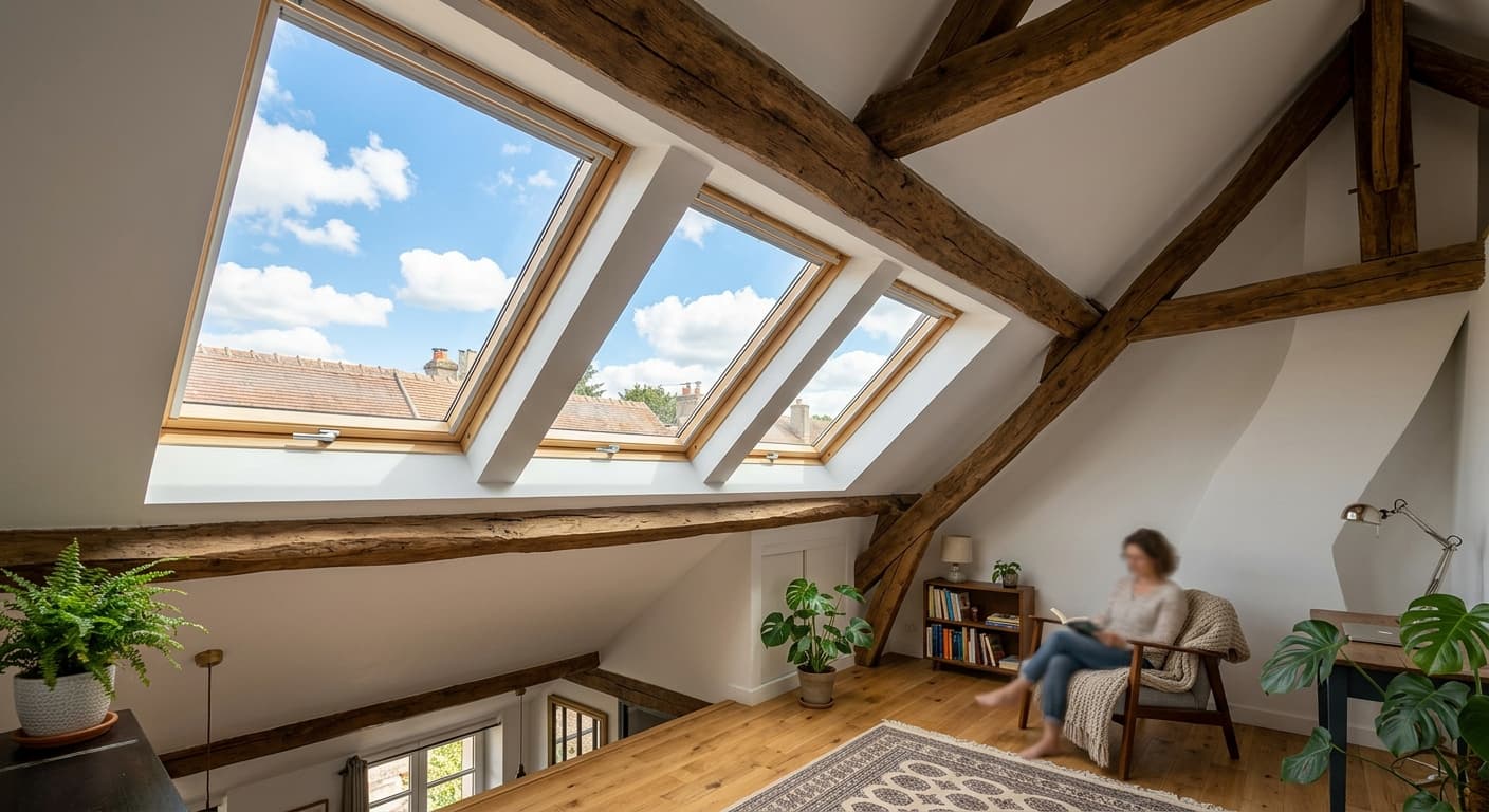 Verrière modulaire 3 Velux