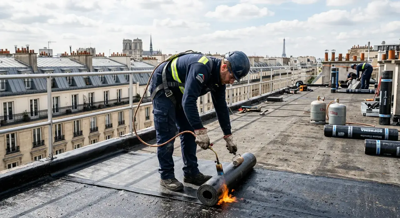 Étanchéité Toit Terrasse
