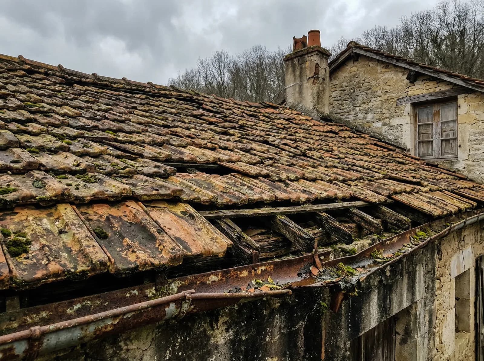 Renovation Complete Villa Bourgeoise - Avant