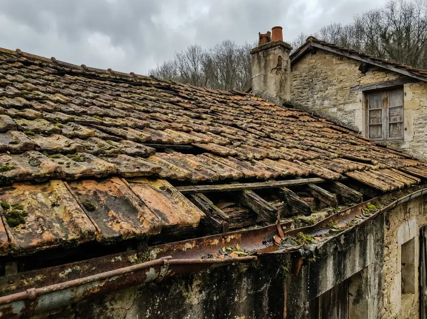Renovation Complete Villa Bourgeoise - Avant