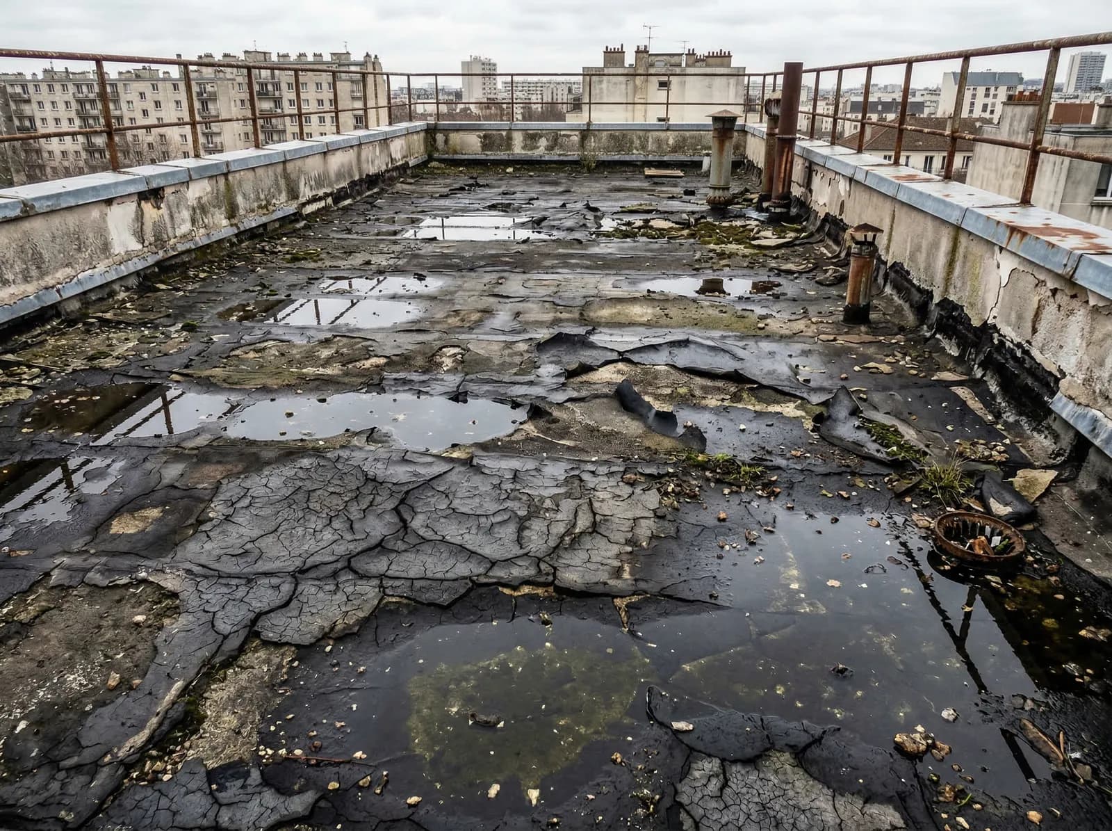 Etancheite Toiture-Terrasse - Avant