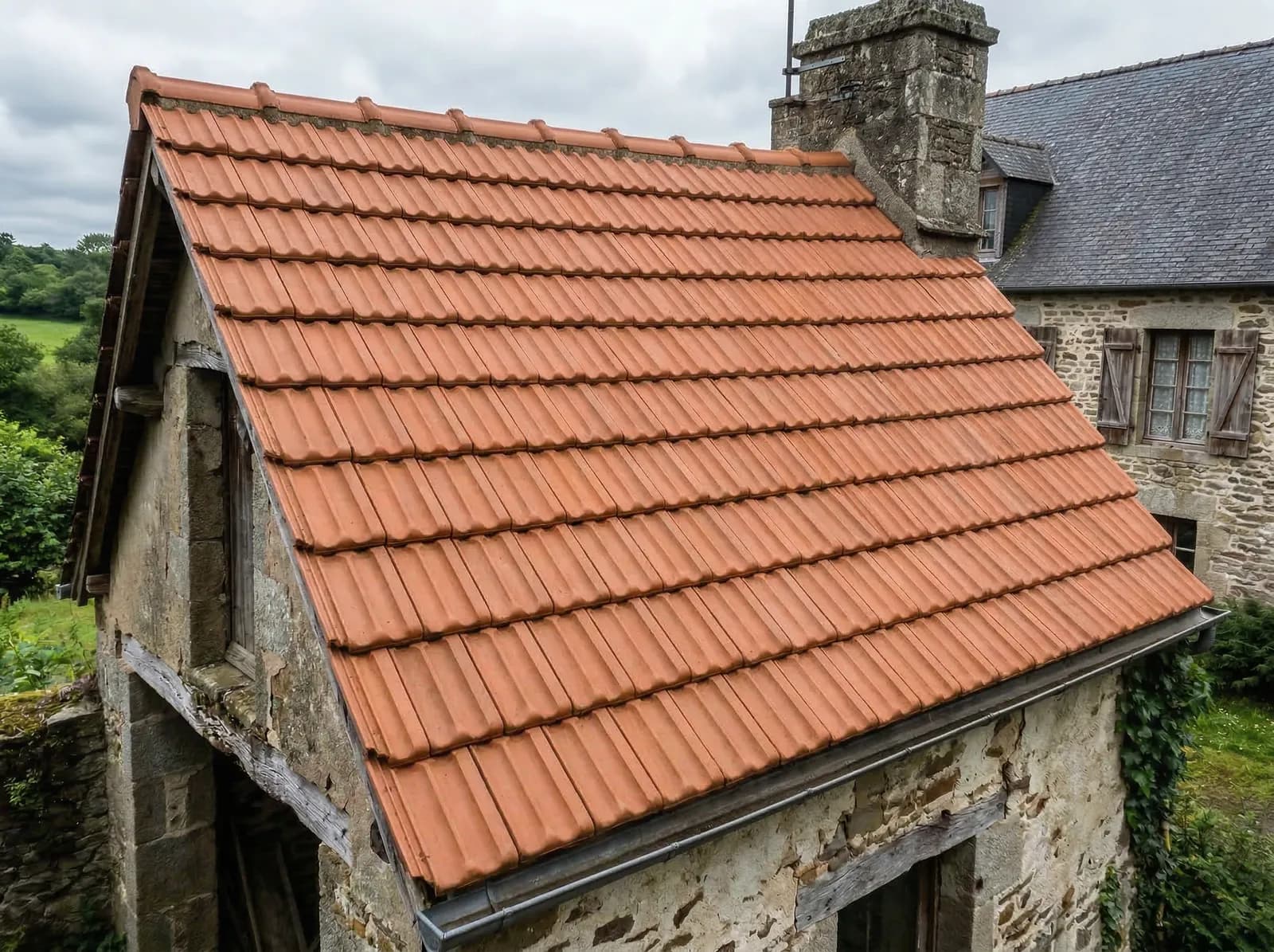 Demoussage & Traitement Hydrofuge - Apres